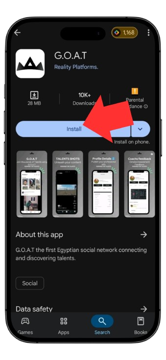 App Mockup 1